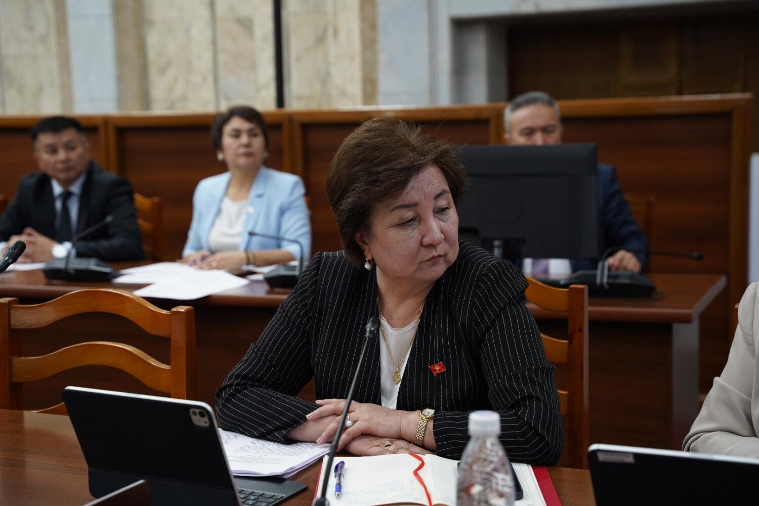 ДЕПУТАТТАРДЫН «БААТЫР ЭНЕЛЕРДИН» БАЛДАРЫНА БИЛИМ БЕРҮҮДӨ ЖЕҢИЛДИК БЕРҮҮ ДЕМИЛГЕСИ КОМИТЕТТЕН ӨТТҮ