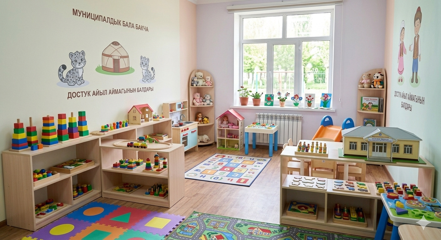 БАЛА БАКЧАЛАР МУНИЦИПАЛДЫК МЕНЧИККЕ ӨТКӨРҮЛӨТ