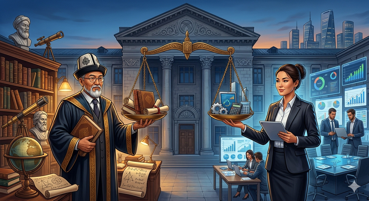 РЕКТОР КИМ БОЛУШУ КЕРЕК — ОКУМУШТУУБУ ЖЕ МЕНЕДЖЕРБИ?