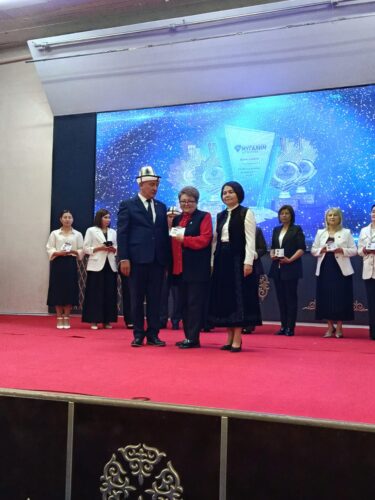 Гүлнара Алыбаева “Ж.Баласагын УНИВЕРСИТЕТИНЕ 100 ЖЫЛ” МЕДАЛЫ МЕНЕН СЫЙЛАНДЫ