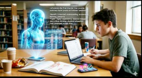 Жасалма интеллект: окуучуларга болгон пайдасы жана зыяны