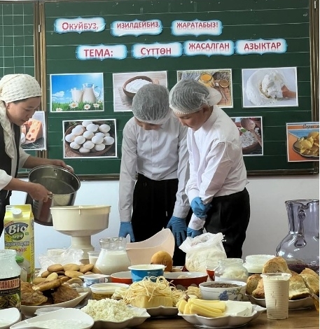 Сүттөн жасалган азыктар