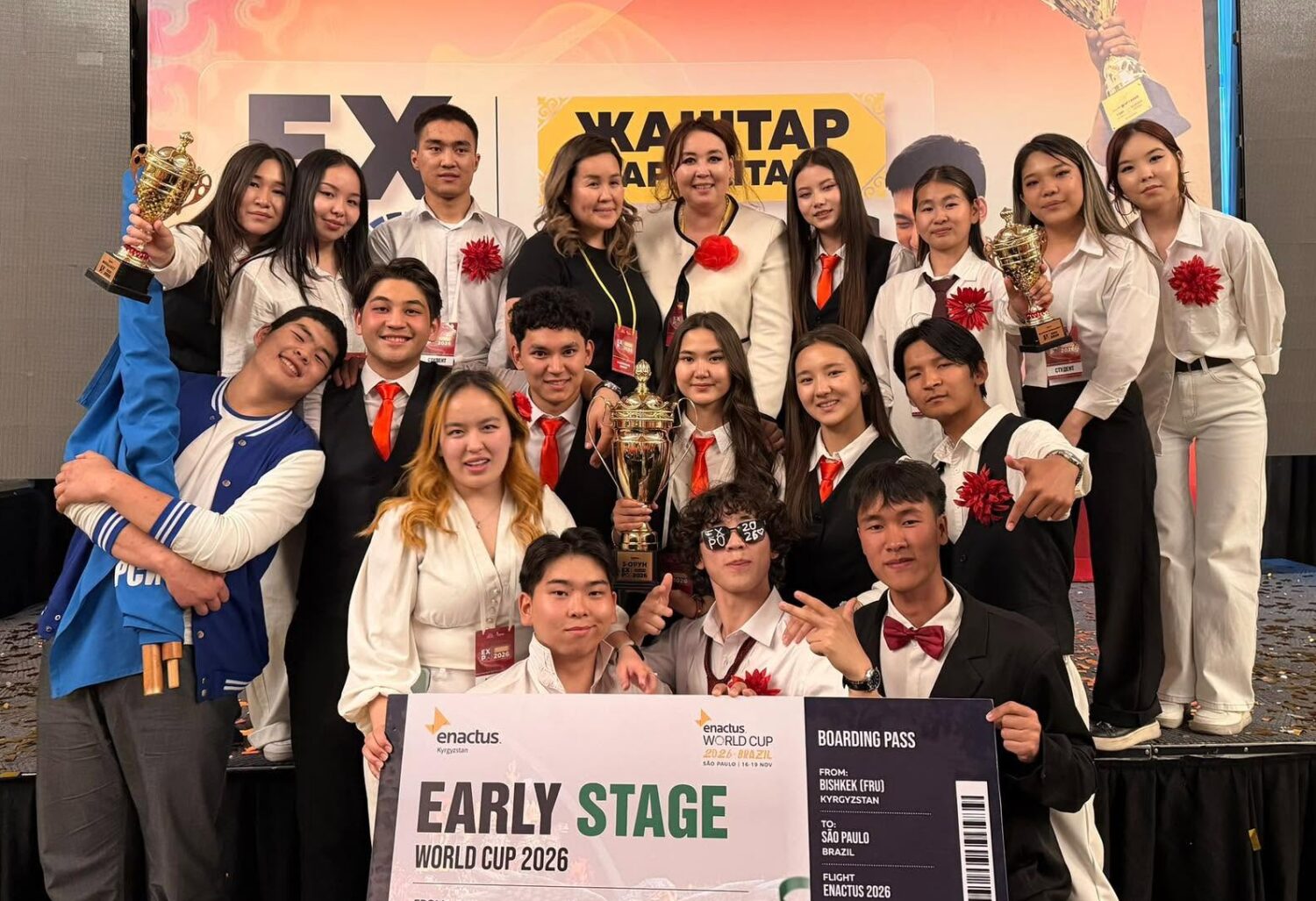 КМТУ Бразилияда өтө турган Enactus World Cup 2026 дүйнөлүк кубогуна катышат