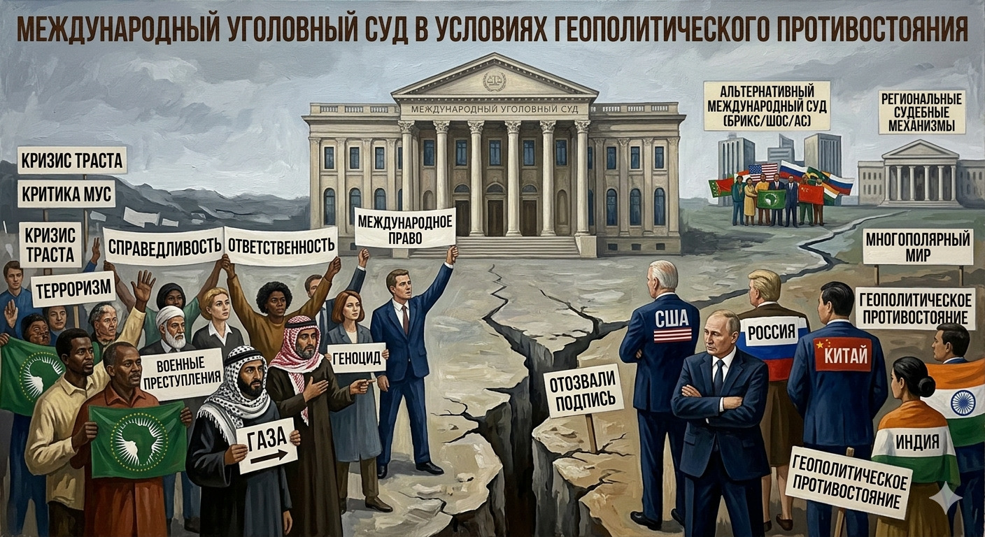 Международный уголовный суд в условиях геополитического противостояния
