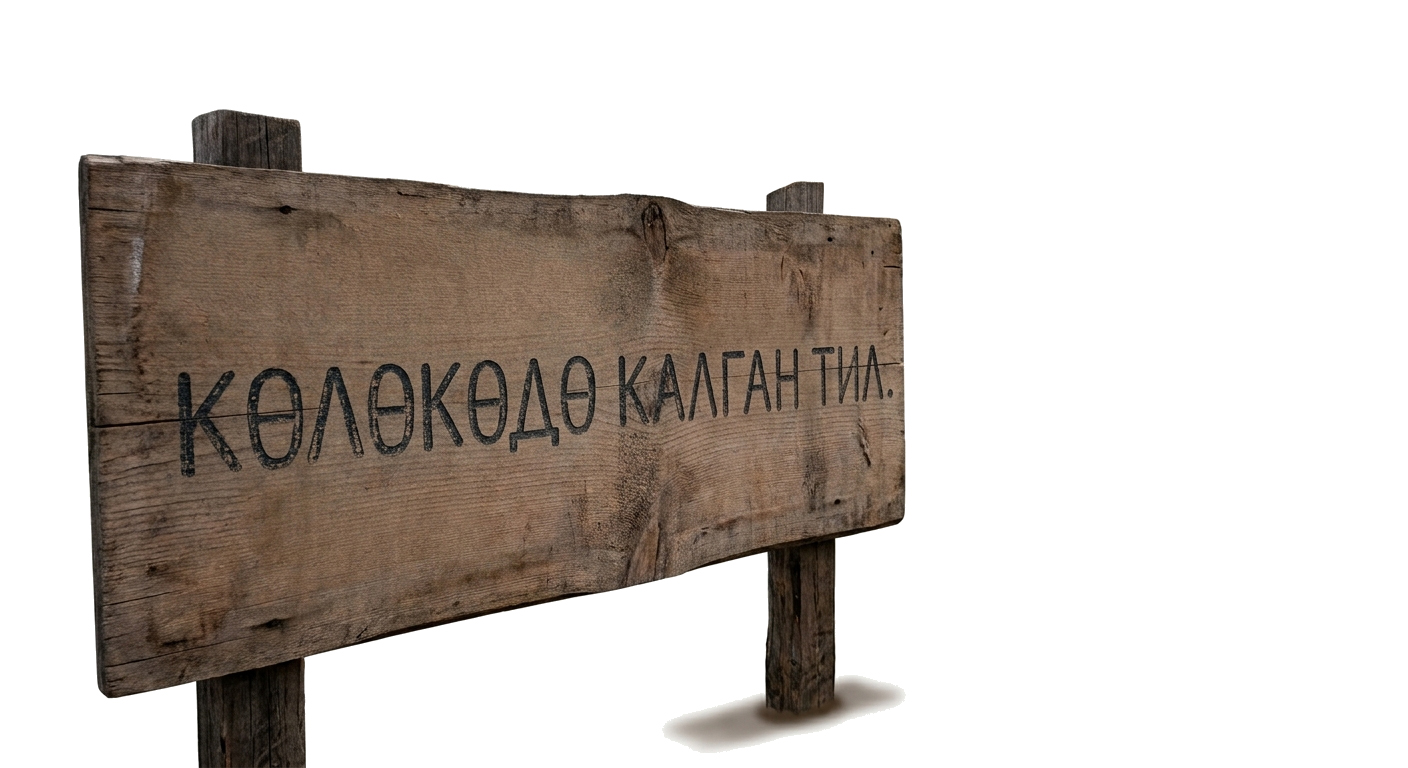 ЙОТТОШКОН ТАМГАЛАРДЫ АЛЫП САЛАЛЫ, БИРОК...
