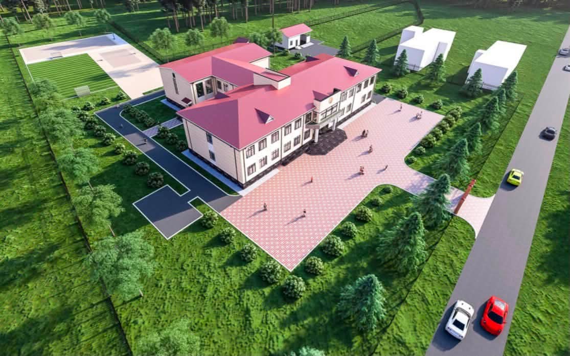 КАРА-СУУНУН АК-КОЛОТ АЙЫЛЫНДА 150 ОРУНДУУ ЖАҢЫ МЕКТЕП КУРУЛУУДА