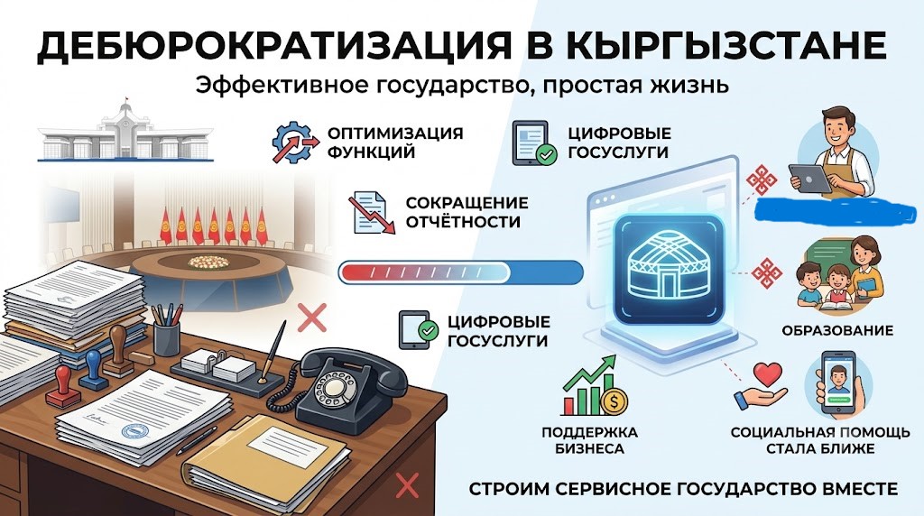 Как дебюрократизация меняет экономическую и социальную реальность Кыргызстана