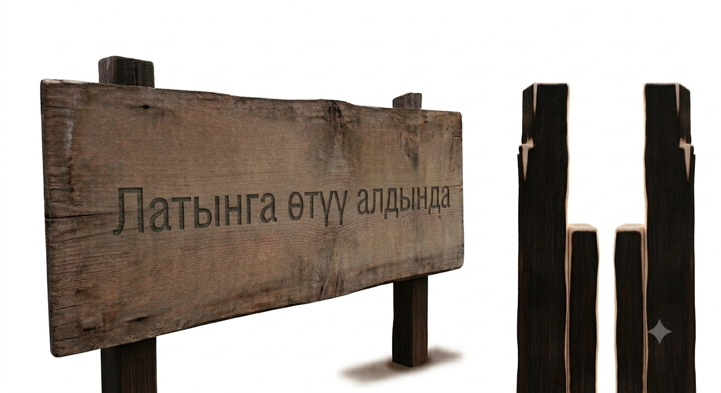 ЙОТТОШКОН ТАМГАЛАРДЫ АЛЫП САЛАЛЫ, БИРОК...