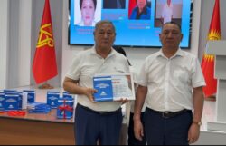 Ж. Баласагын атындагы КУУда «Кыргыз Республикасындагы педагогика илимдеринин докторлору» аттуу китептин бет ачары өткөрүлдү