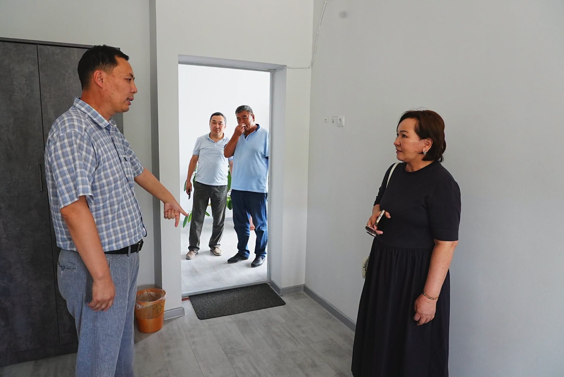 А. АБДРАЕВА КУРУЛУШ ИШТЕРИНИН ЖҮРҮШҮ МЕНЕН ТААНЫШТЫ