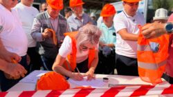 ОШ ШААРЫНДА 75 ОРУНДУУ ЖАҢЫ БАЛА БАКЧАНЫН КУРУЛУШУ БАШТАЛДЫ