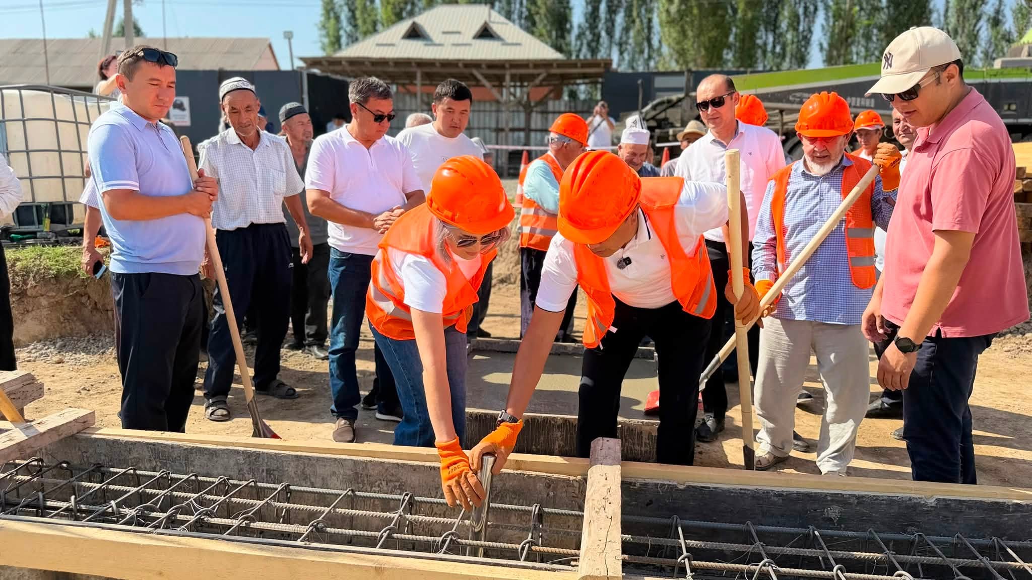 ОШ ШААРЫНДА 75 ОРУНДУУ ЖАҢЫ БАЛА БАКЧАНЫН КУРУЛУШУ БАШТАЛДЫ
