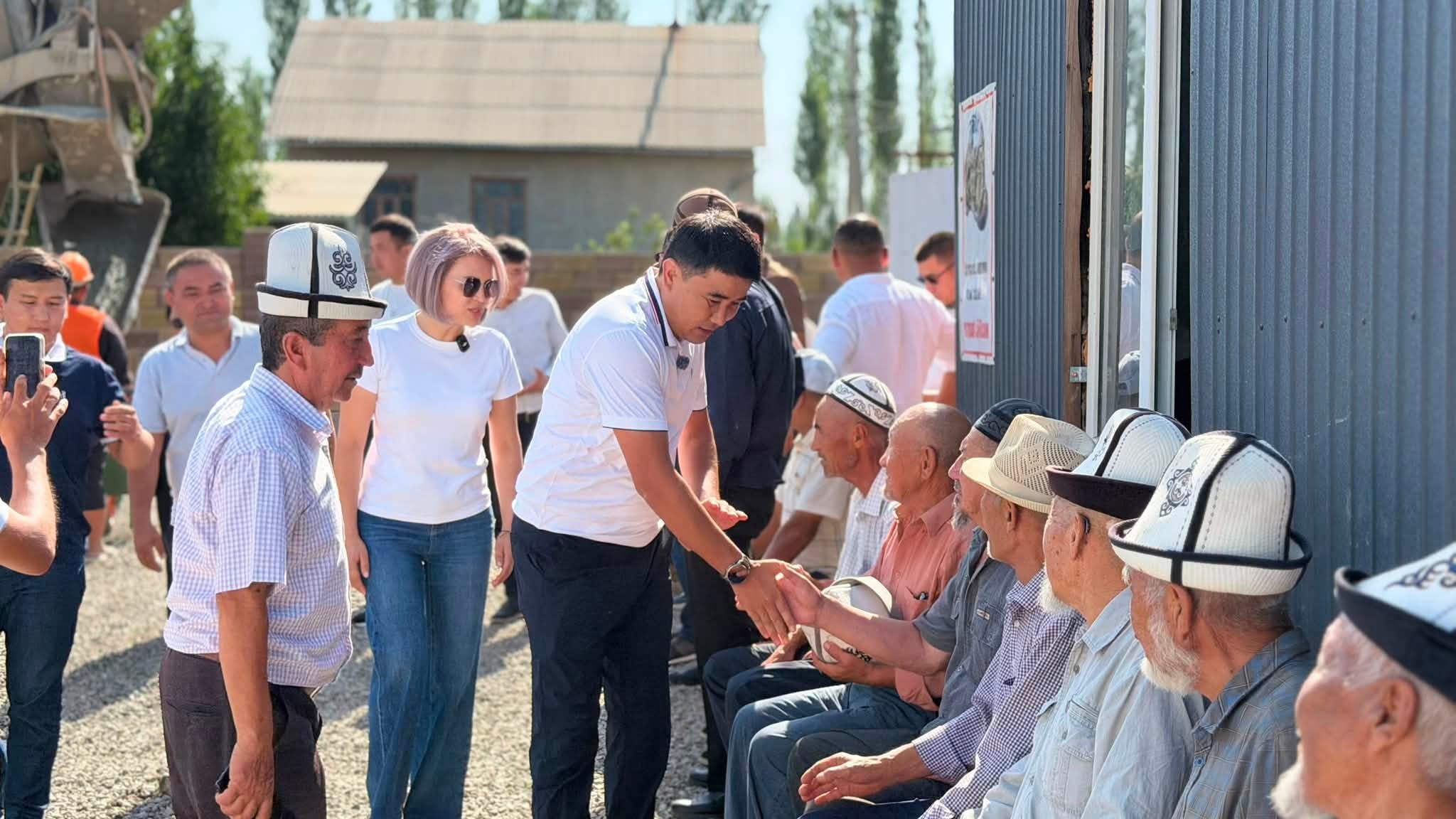 ОШ ШААРЫНДА 75 ОРУНДУУ ЖАҢЫ БАЛА БАКЧАНЫН КУРУЛУШУ БАШТАЛДЫ