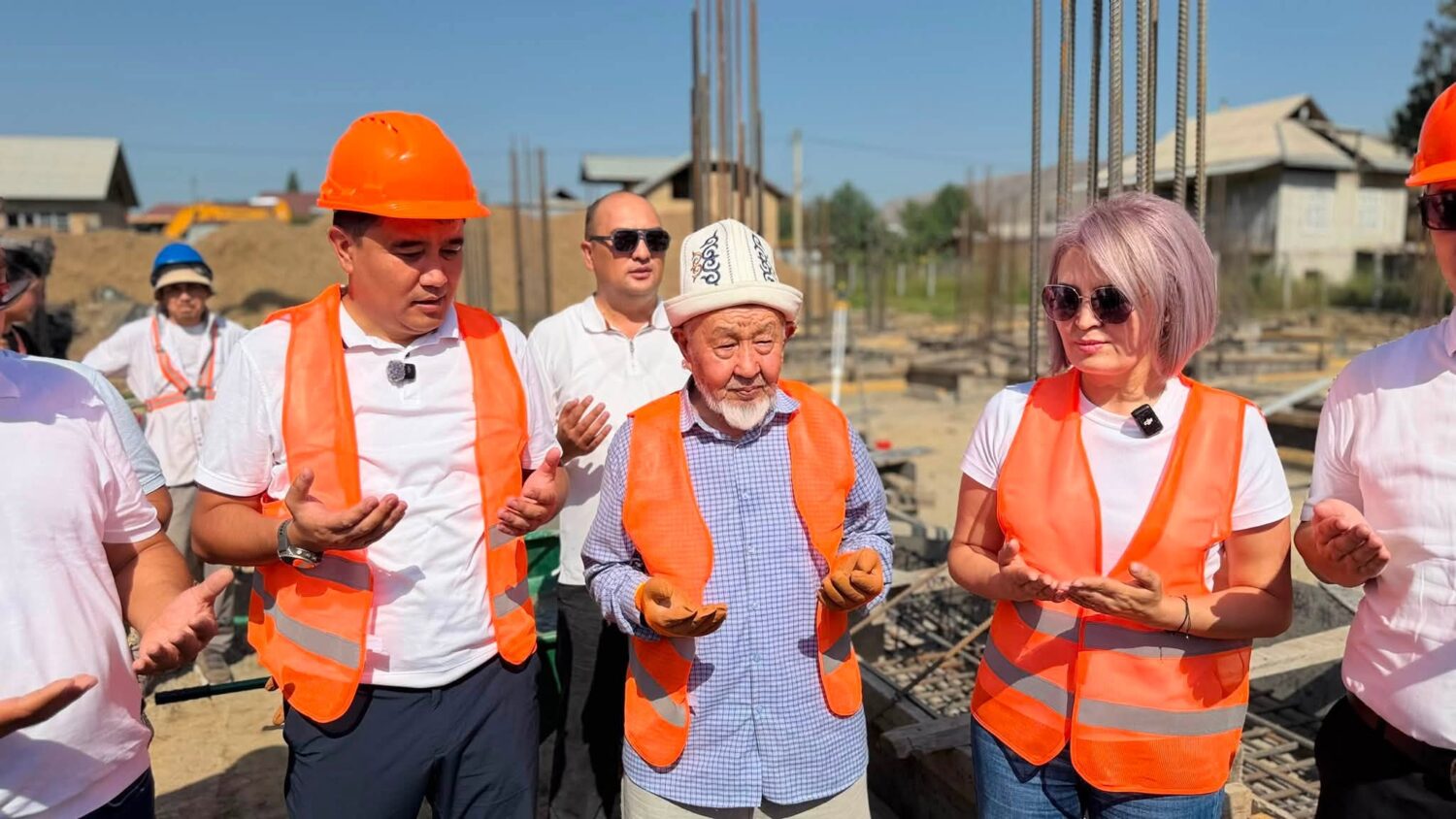 ОШ ШААРЫНДА 75 ОРУНДУУ ЖАҢЫ БАЛА БАКЧАНЫН КУРУЛУШУ БАШТАЛДЫ