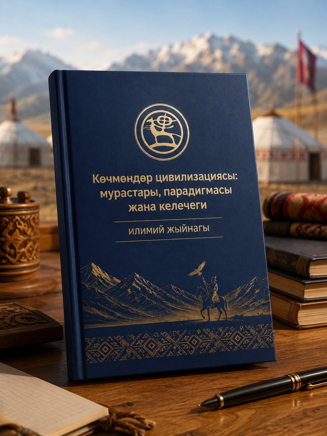 «КӨЧМӨНДӨР ЦИВИЛИЗАЦИЯСЫ: МУРАСТАРЫ, ПАРАДИГМАСЫ ЖАНА КЕЛЕЧЕГИ» ЭЛ АРАЛЫК ИЛИМИЙ ЖЫЙНАГЫ БАСМАГА ДАЯРДАЛУУДА