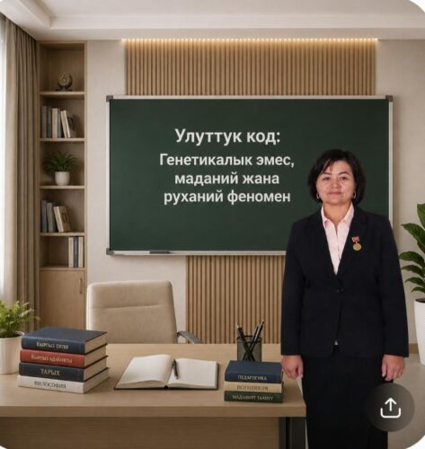 УЛУТТУК КОД: ГЕНЕТИКАЛЫК ЭМЕС,  МАДАНИЙ ЖАНА РУХАНИЙ ФЕНОМЕН