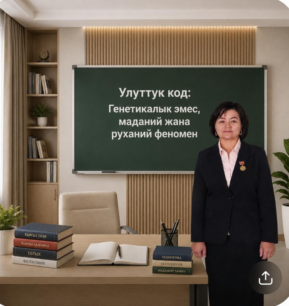 УЛУТТУК КОД: ГЕНЕТИКАЛЫК ЭМЕС,  МАДАНИЙ ЖАНА РУХАНИЙ ФЕНОМЕН