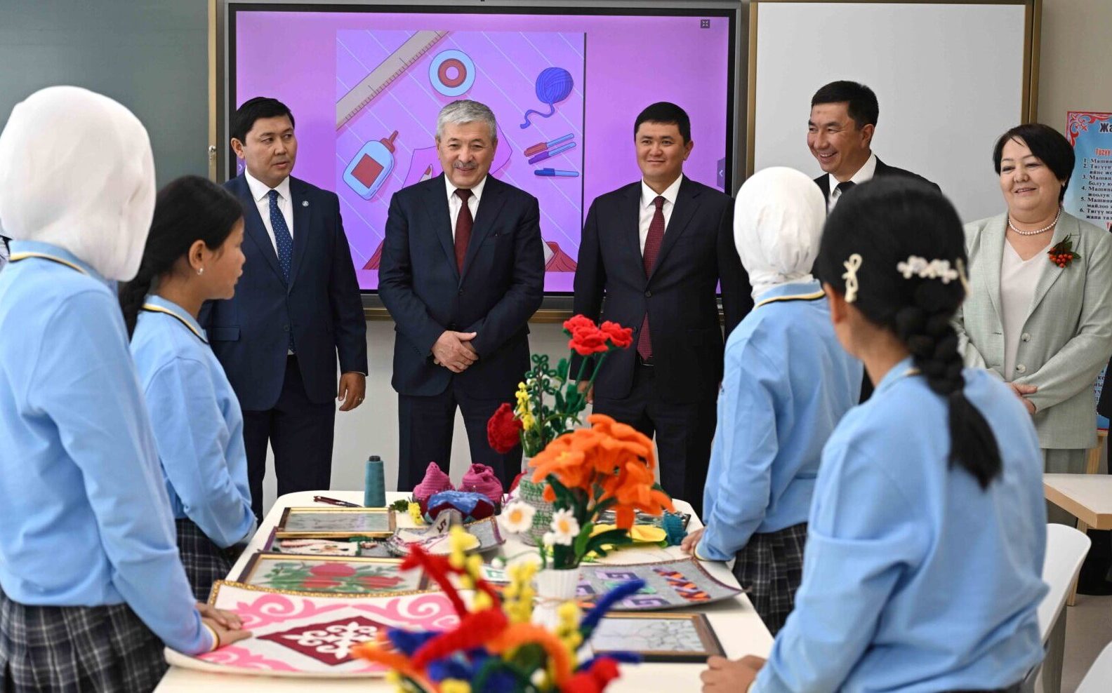 МАНАС ШААРЫНДА "АКЫЛМАН" ЛИЦЕЙИ АЧЫЛДЫ