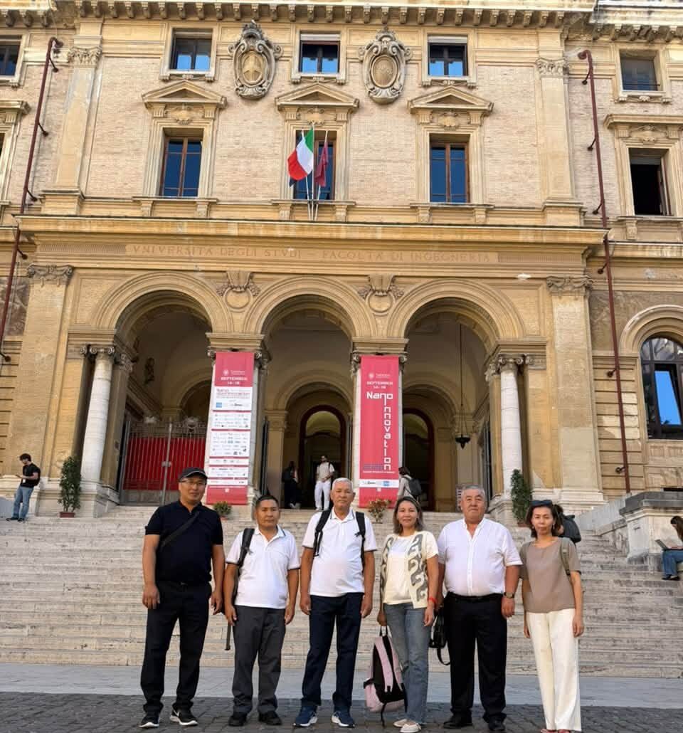 ERASMUS+SILKWAY ДОЛБООРУ: ОШМУНУН ДЕЛЕГАЦИЯСЫ РИМДЕ