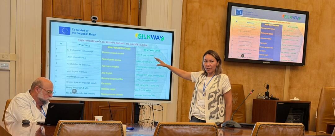ERASMUS+SILKWAY ДОЛБООРУ: ОШМУНУН ДЕЛЕГАЦИЯСЫ РИМДЕ