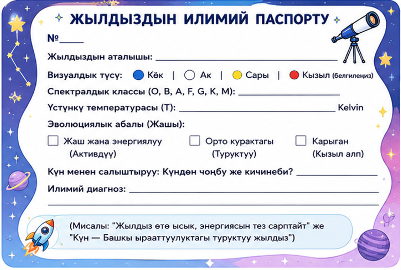Күн жана жылдыздардын физикалык жаратылышы