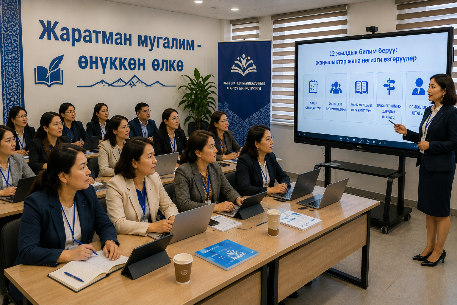 Усулдук десант: өзгөрүүнүн өзөгүндө - мугалим