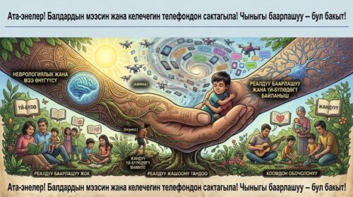 ЭКРАН АРТЫНДАГЫ КОРКУНУЧ: ТЕЛЕФОН БАЛАНЫ ӨСТҮРҮП ЖАТАБЫ ЖЕ МАҢКУРТ КЫЛУУДАБЫ?